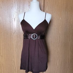 Tank Top with belt